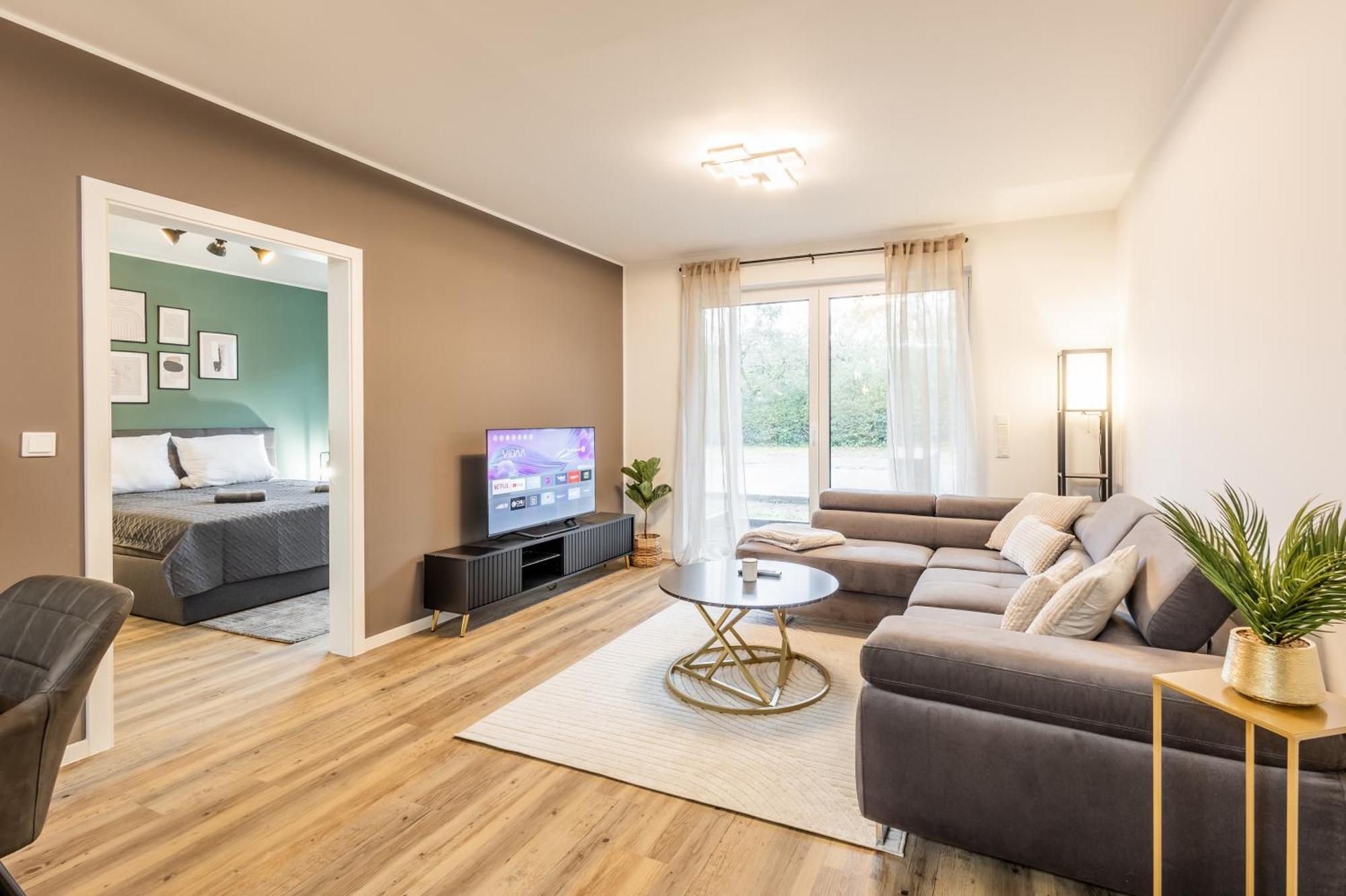 Premium Suite 02 I Smart-Tv I Terrasse I Wifi Hamm  Extérieur photo
